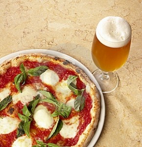 pizza birra