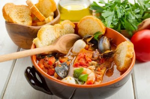 fish soup-zuppa di pesce