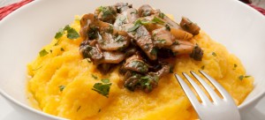 polenta e funghi