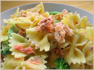 pasta salmone