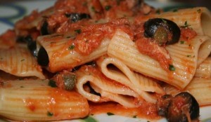 pasta tonno e olive