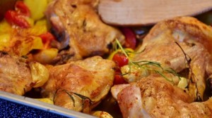 pollo forno